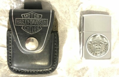 VENDO ZIPPO RARISSIMO HARLEY DAVIDSON VIKING + CUSTODIA DA CINTURA IN PELLE - Mercatino annunci usato Harley