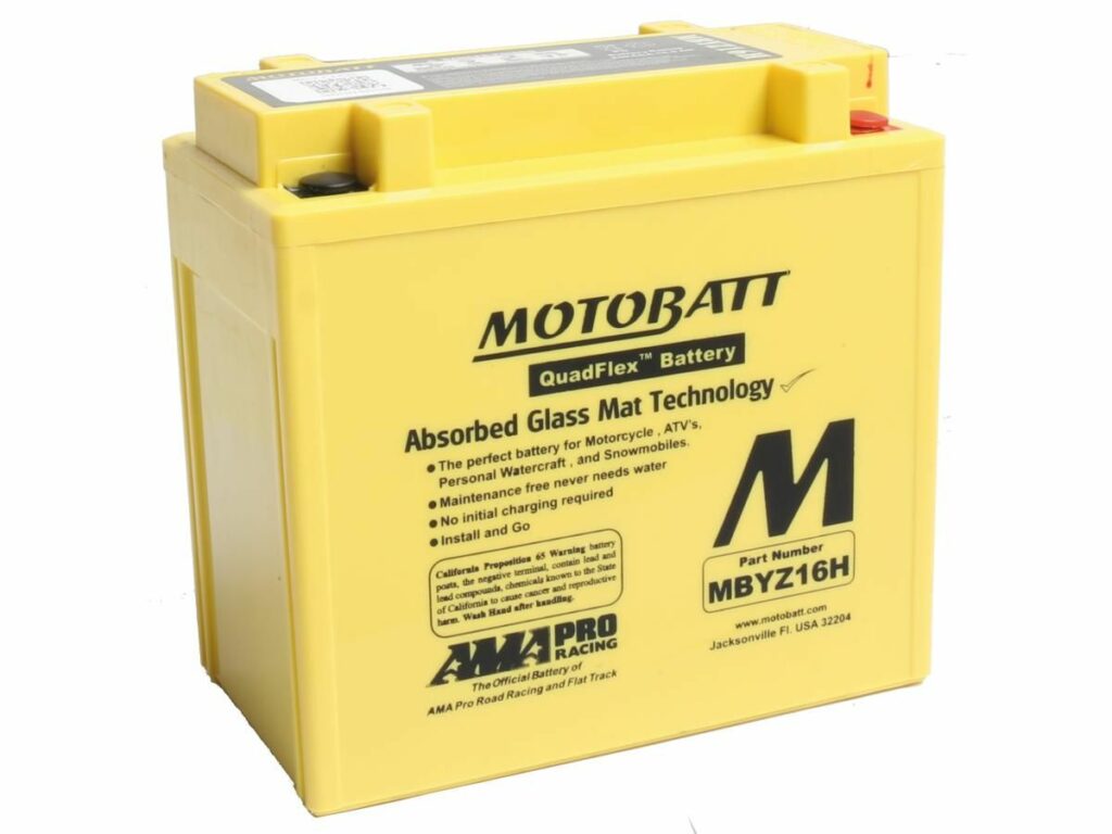 Annunci usato Harley Davidson: VENDO BATTERIA MOTOBATT MBYZ16H 4 POLI SPUNTO 240 A CAPACITà 16.5 Ah - Mercatino Harley