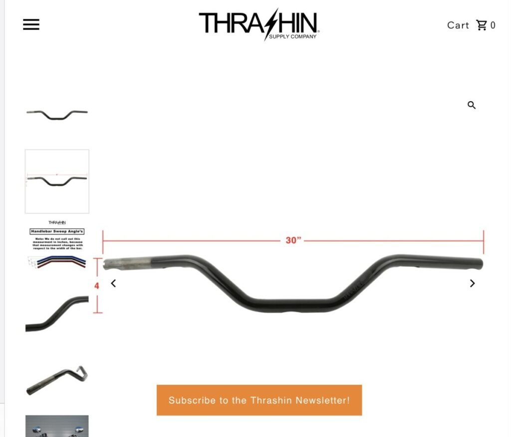 Annunci usato Harley Davidson: VENDO Manubrio thrashin - Mercatino Harley